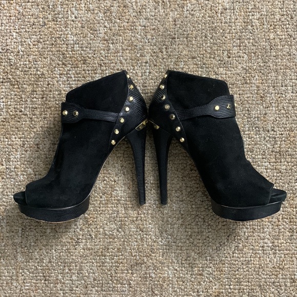 MICHAEL KORS “Ailee” Open Toe Stiletto Bootie 8M - Picture 2 of 7